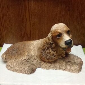 Cocker Spaniel Dog Statue